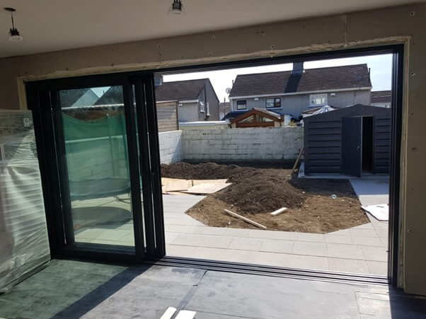 sliding doors to outside