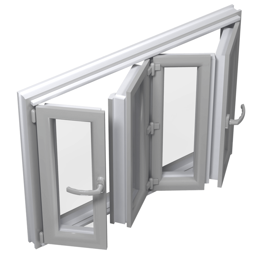 personalized aluminium tilt and turn windows